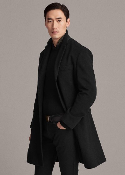 Men's Ralph Lauren Wool-Cashmere Overcoat | 986304LMX